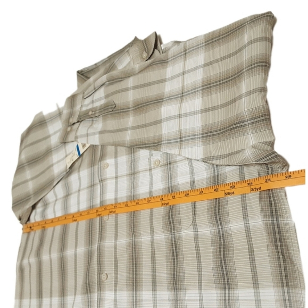 Haggar Button Up Shirt Mens XL - Picture 8 of 11
